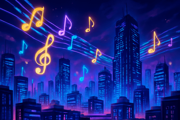 La Revolución de la IA: ¿Cómo la Inteligencia Artificial Podría Disminuir los Ingresos por Derechos de Autor Musicales en un 28% para 2028?