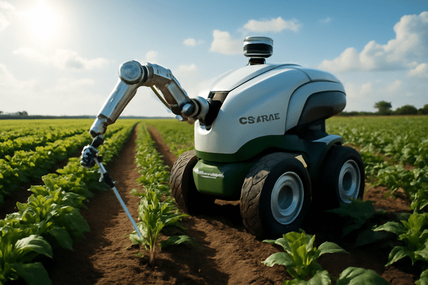 Innovación en el Campo: Un Robot Autónomo que Revoluciona el Control de Malas Hierbas en la Agricultura